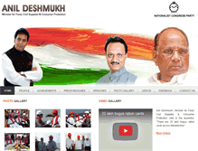 Tablet Screenshot of anildeshmukh.com